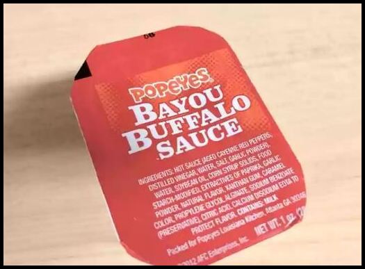 Popeyes sauces