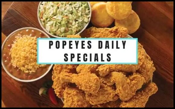 Popeyes Daily Specials