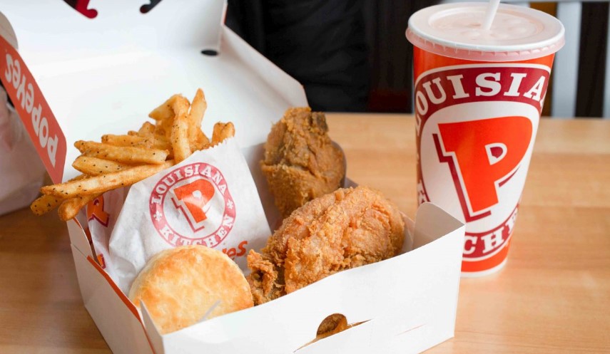 Popeyes Menu Prices in Canada