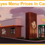 Popeyes Menu Prices in Canada