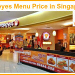 Popeyes Menu Price in Singapore